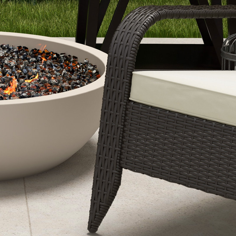 Chaise Adirondack en résine Ranylah, Kaki