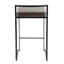 Tabouret de bar et de comptoir empilable Ernestine-708399192-701072312
