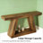 55" Farmhouse Console Table with Storage-166931676