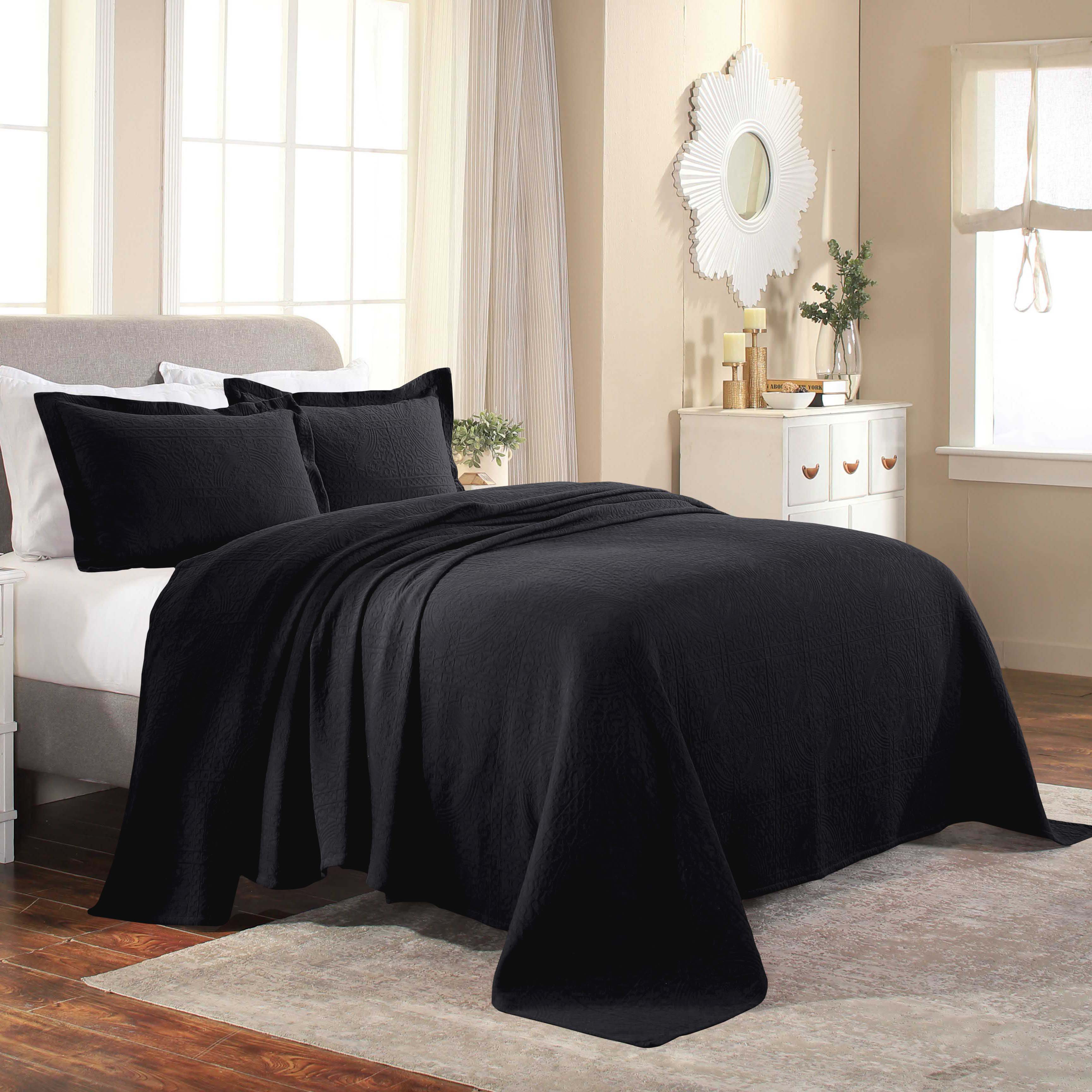  Basic Beyond Queen Comforter Set - Black Comforter Set Queen,  Reversible Bed Comforter Queen Set for All Seasons, Black/Grey, 1 Comforter  (88x92) and 2 Pillow Shams (20x26+2) : Home & Kitchen