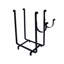 Handcrafted Rectangle Fireplace Log Rack Black