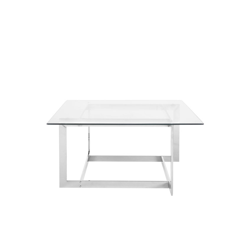 Acuff Frame Coffee Table, Silver