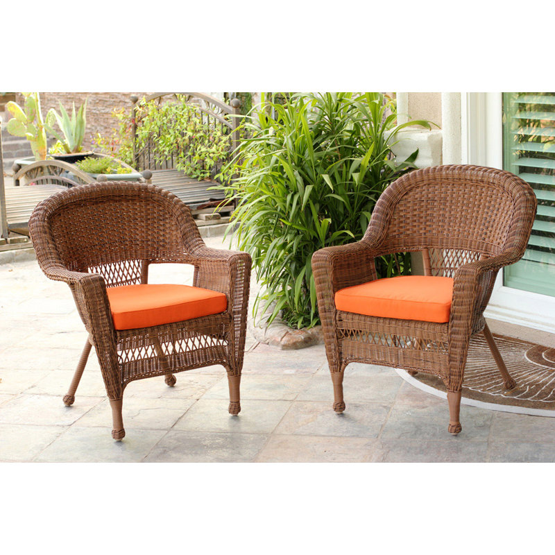 Outdoor Lounge Chair, Orange, Honey