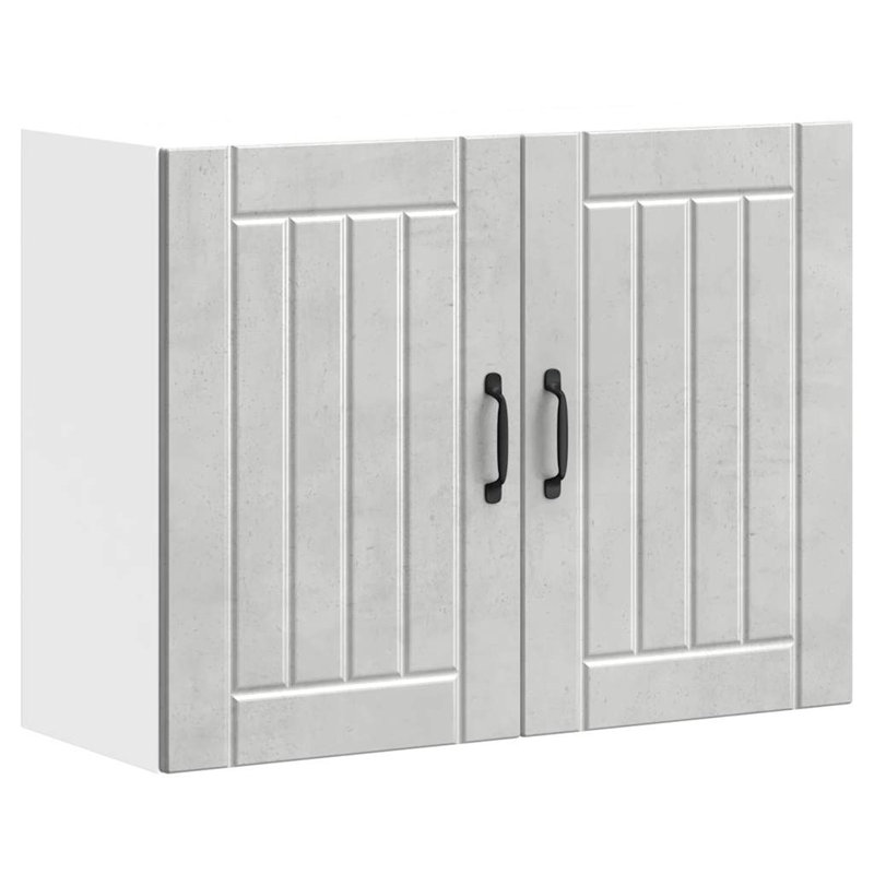 Standard Wall Cabinet, 60cm H x 80cm W x 31cm D, concrete grey