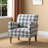 Arching Upholstered Armchair-1625562448