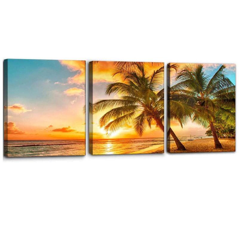 3 Piece Wrapped Canvas Print