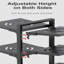 Metal Rectangle Free Standing Pot Rack
