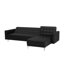 Finnegan 4 Seater Faux Leather Sofa Bed-729550491-729550488