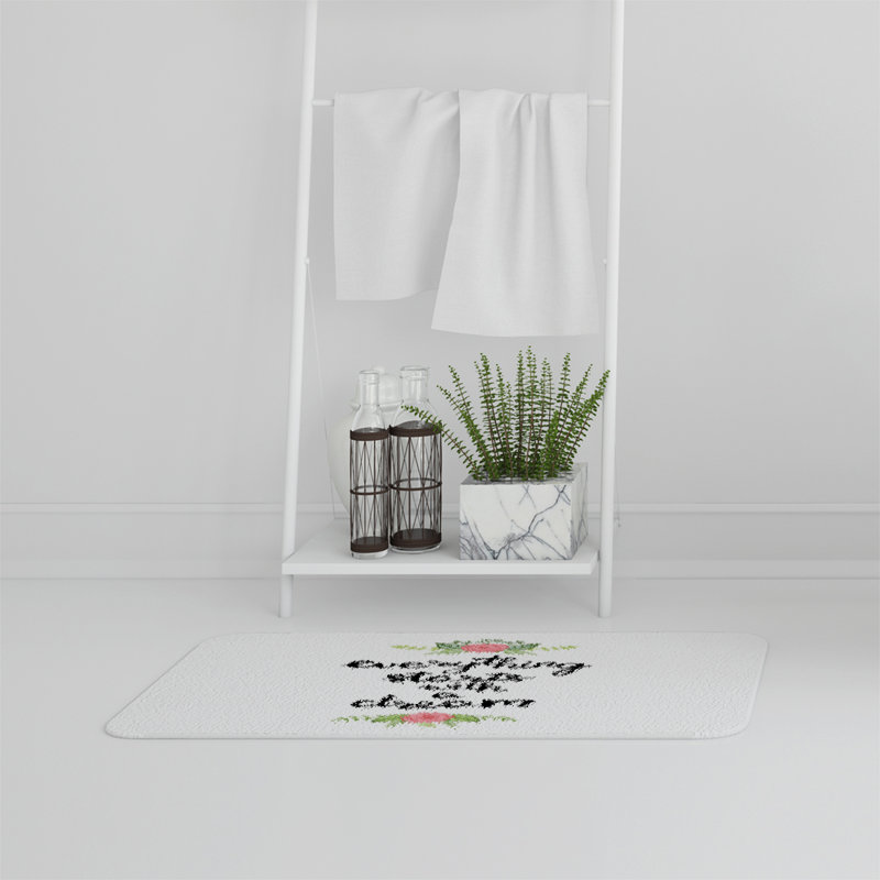 Gobinda Memory Foam Non-Slip Bath Mat