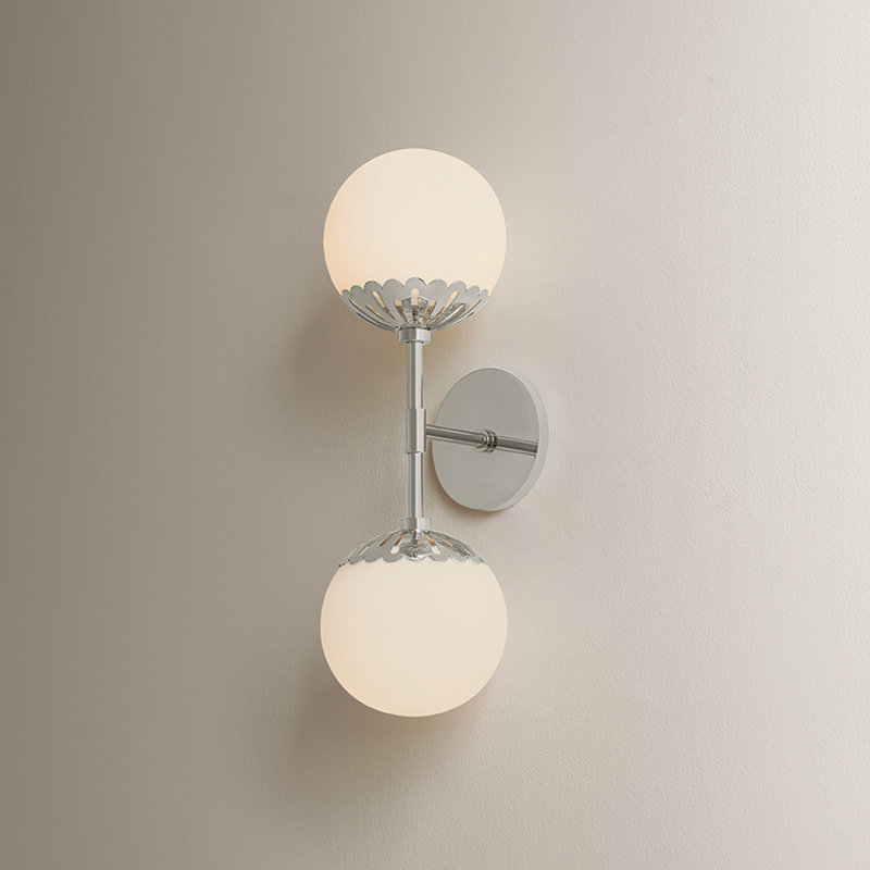 Paige Wall Sconce, Polished Nickel