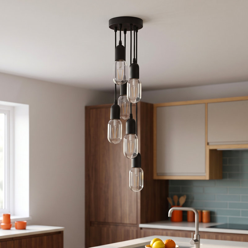 Mathurine - Light Cluster Pendant, Yes, 6