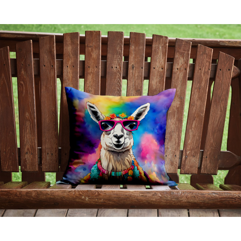 Coussin Hippie, H 14 po x l 14 po