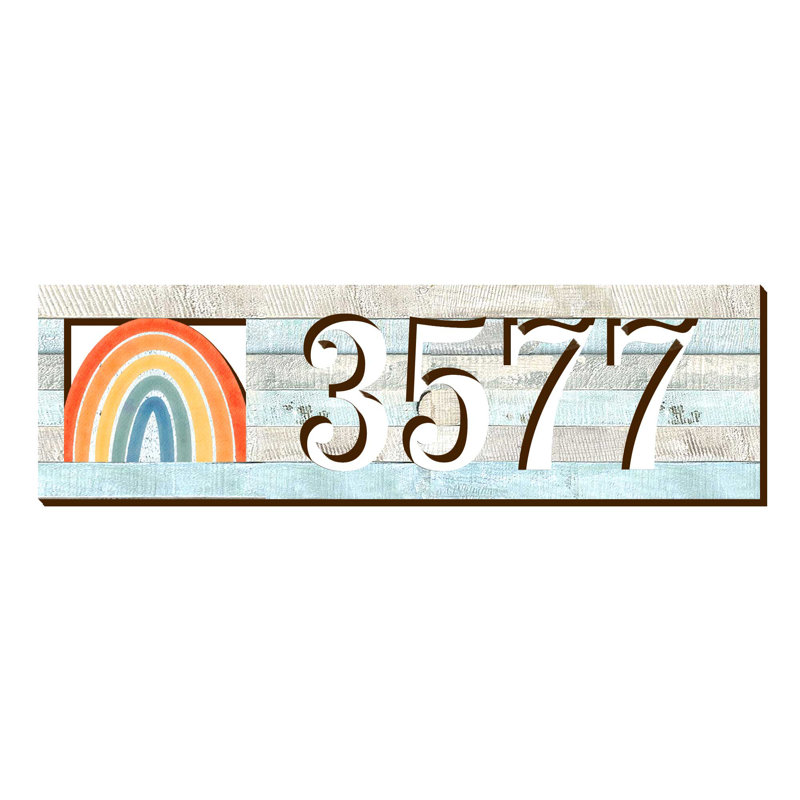 Panneau d'adresse Rainbow 1-Line, Oui