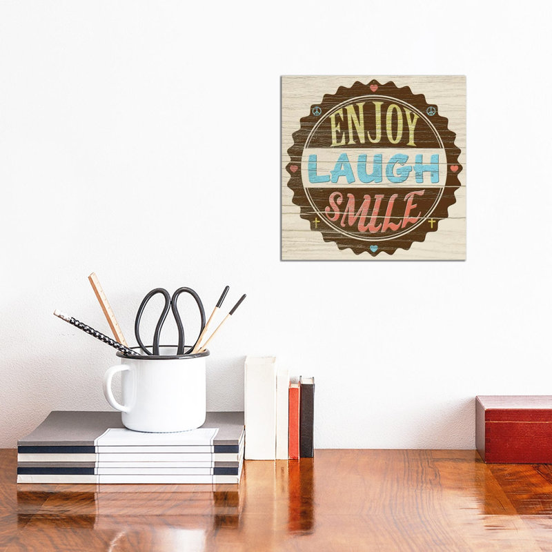 Seal Of Laughter by Alonzo Saunders - Wrapped Canvas Print, 30.48 cm H x 30.48 cm W
