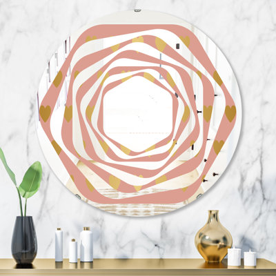Miroir mural Whirl Hearts