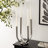 Bianca 15.3'' H Stainless Steel Tabletop Candelabra