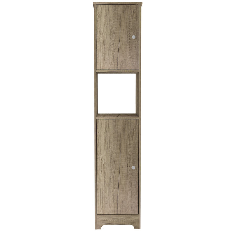 Armoire à linge en chêne clair Brighton, Chêne clair