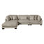 Canapé modulaire 4 pièces avec repose-pieds Koah-131280780