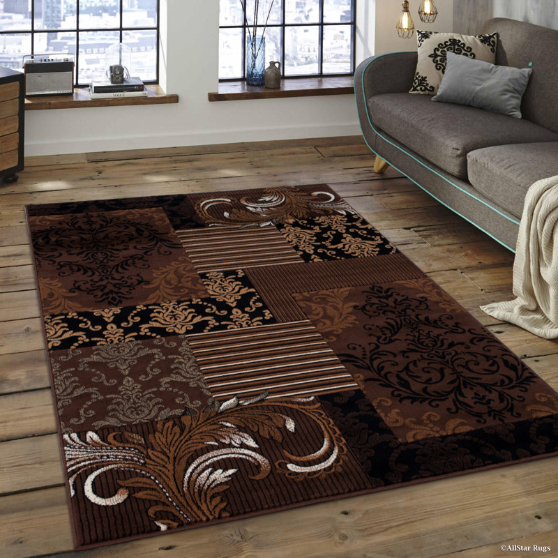 Markita Floral Indoor Rug, Rectangle 5' x 6'11"