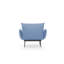 Fauteuil en polyester l 37,4 po Allessio-1230758403