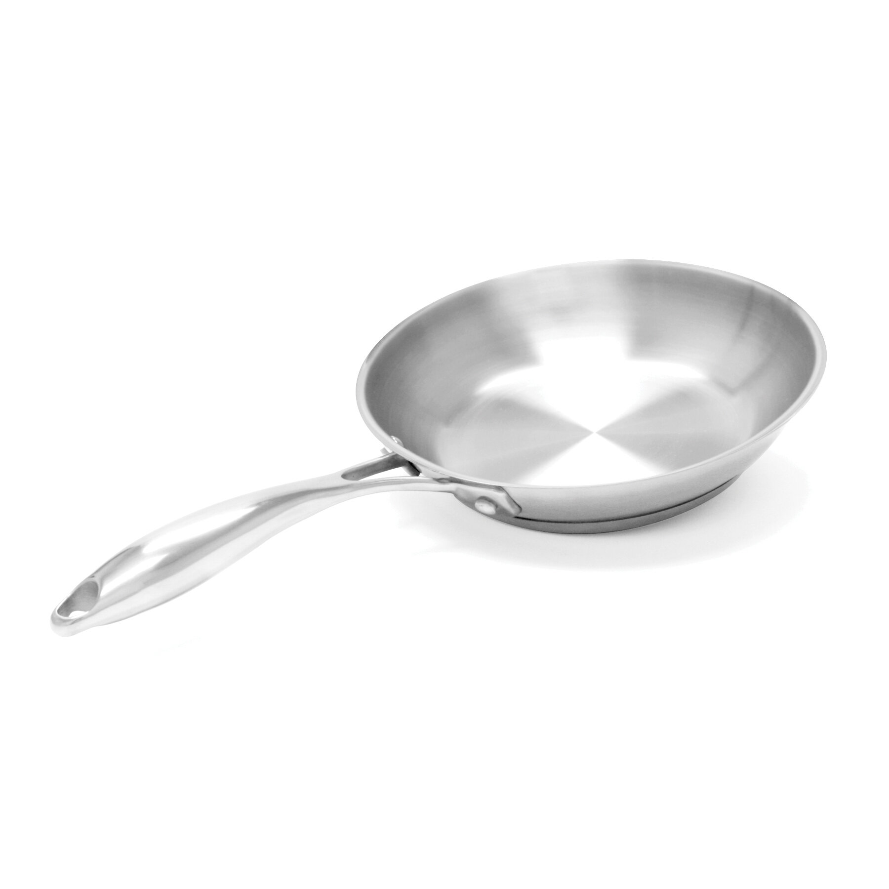 Cuisinox Super-Elite Stainless Steel Non-Stick Omelette Frying Pan with  Induction Base, 8