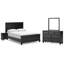 Commode et miroir Lanolee-921665430
