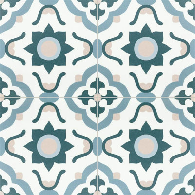 Seville Art 8" x 8" Matte Porcelain Floor & Wall Tile