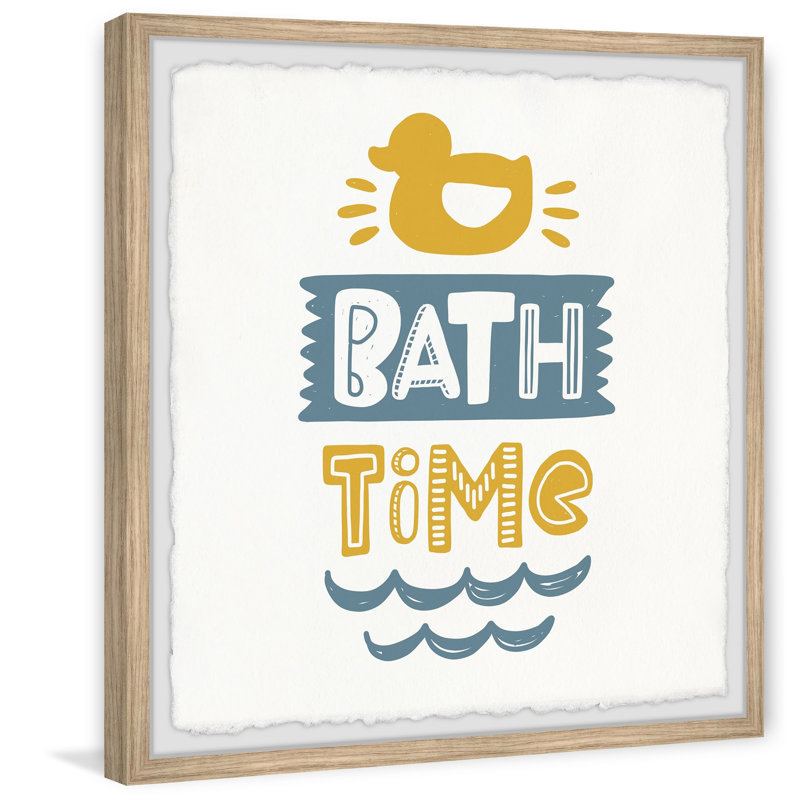 « duck time »-cadre photo imprimé sur papier, H 32 po x l 32 po x P 1,5 po