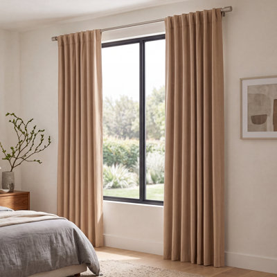 Waubun Chevron Light Filtering Curtain Panel