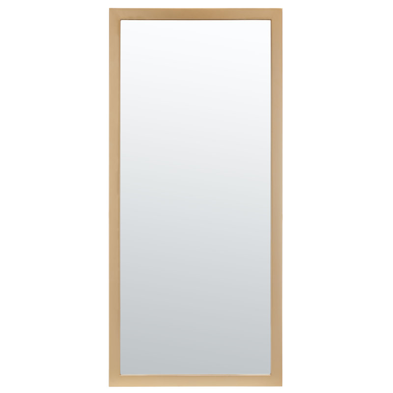Meijer Metal Flat Wall Mirror, Gold