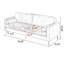 Causeuse coussin orange en cuir véritable-1317101970