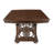Pimm 80"–108" W Extendable Dining Table — Dark Oak Finish · Oak Veneer Top · Trestle Base