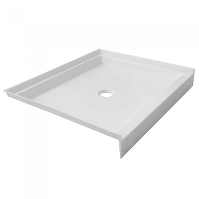Base de douche à seuil simple l 60 po x P 32 po