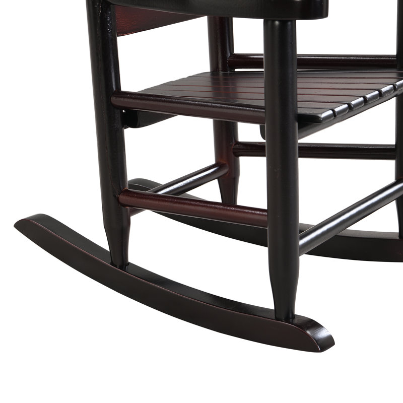 Chaise berçante pour enfants, Espresso