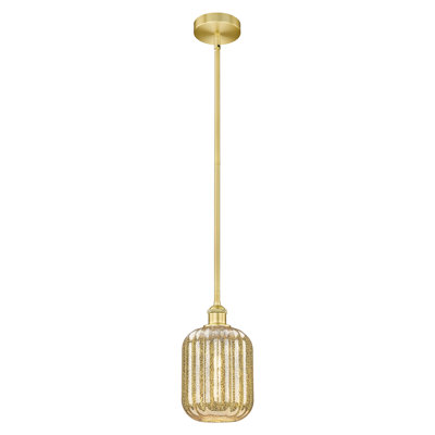 Edison - Ameiya - Mini-luminaire suspendu avec tige à abat-jour 1 lumière