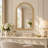 Madison Park Signature Marlowe 24X36 Arch Beaded Wall Mirror