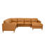 Andress Upholstered U-Shaped Sectional Right Hand Facing-486339746