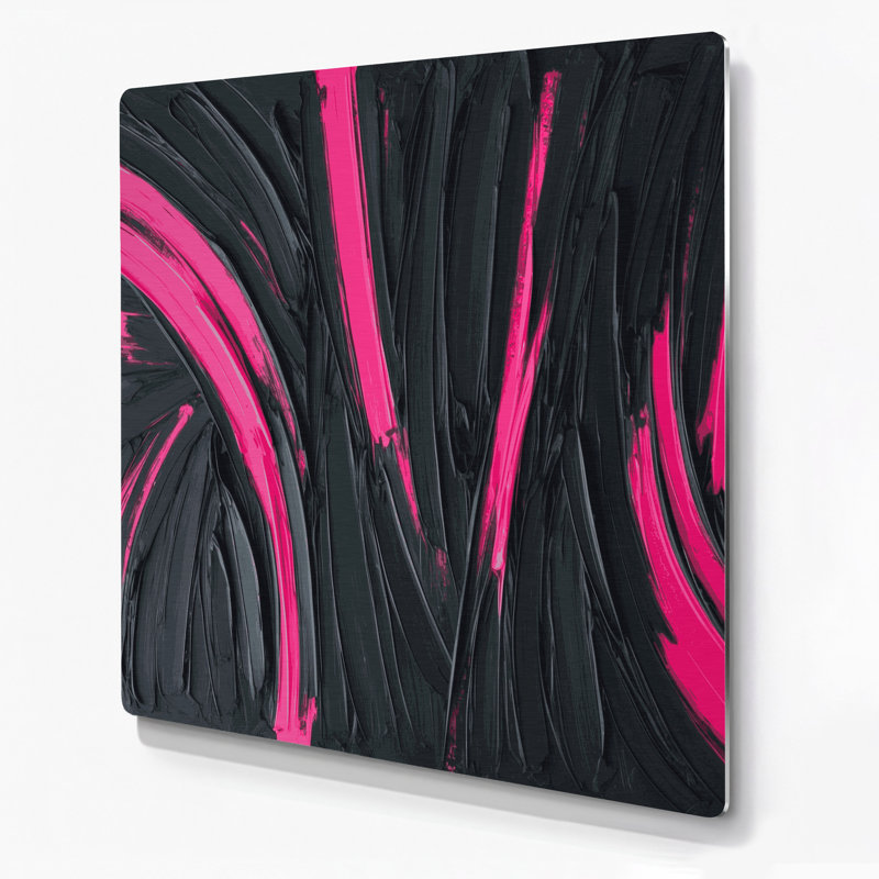 «Neo Expressionism 67», art mural en métal noir