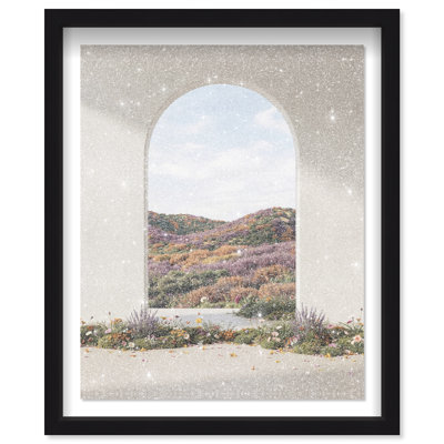 Window To Paradise II Print by Oliver Gal