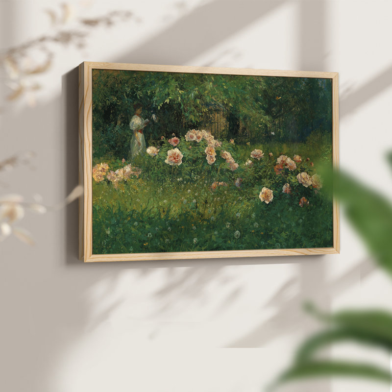 Paysages rétro-DCC-VIXIX - reproduction encadrée, H 11 po x l 14 po, Naturel