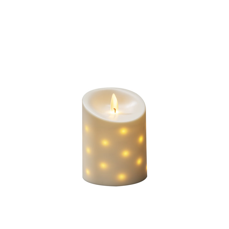Unscented Flameless Pillar Candle