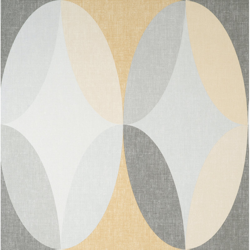 Rouleau de papier peint L 396 pi x l 20,86 po Aitor, Jaune