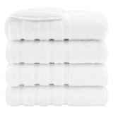 Ensemble de serviettes de bain turques de luxe 100% coton 4 pièces Edison Collection