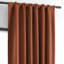 Bellino Textured Faux Linen Room Darkening Curtains for Bedroom & Living Room Curtains (1 Panel)-1007233952-1007233943