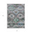 Tapis beige 8 pi x 10 pi beige et bleu Southwestern