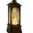 Lantern LED Snow Globe