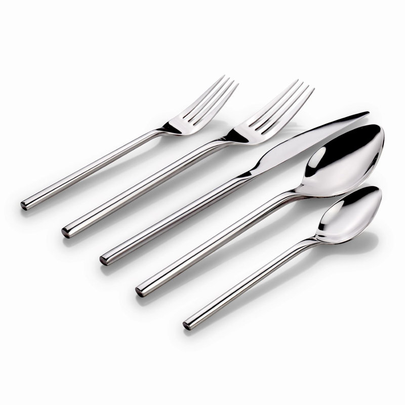 Latitude Run® Stainless Steel Flatware Set - Service for 4, Stainless Steel