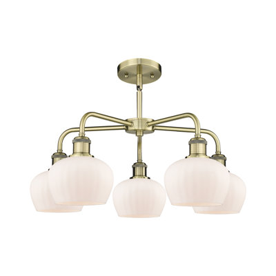 Lustre bol 5 lumières Calnie