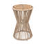 Table de bout d'extérieur au design élégant en forme de sablier résistant aux intempéries-1075147265-1075147267