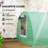 Mini Greenhouse with Mesh Windows, Tunnel Growing Tent, Green-122000395-122000397